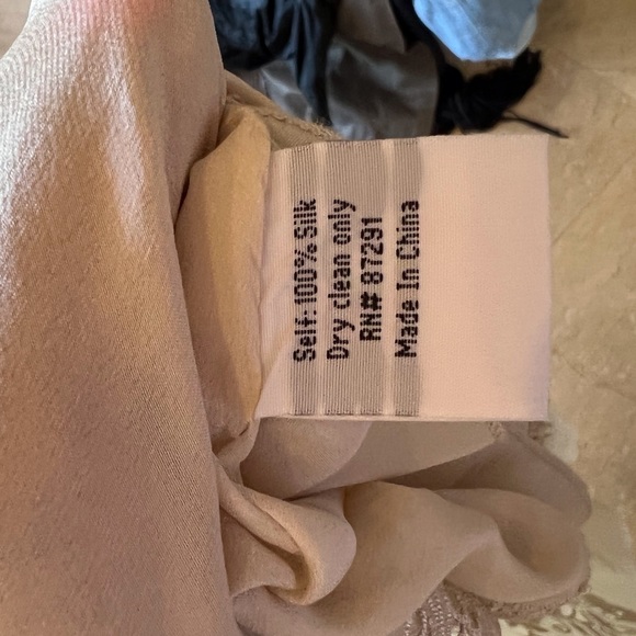 4 Love And Liberty Silk Lace Poncho Blouse L - Picture 5 of 5